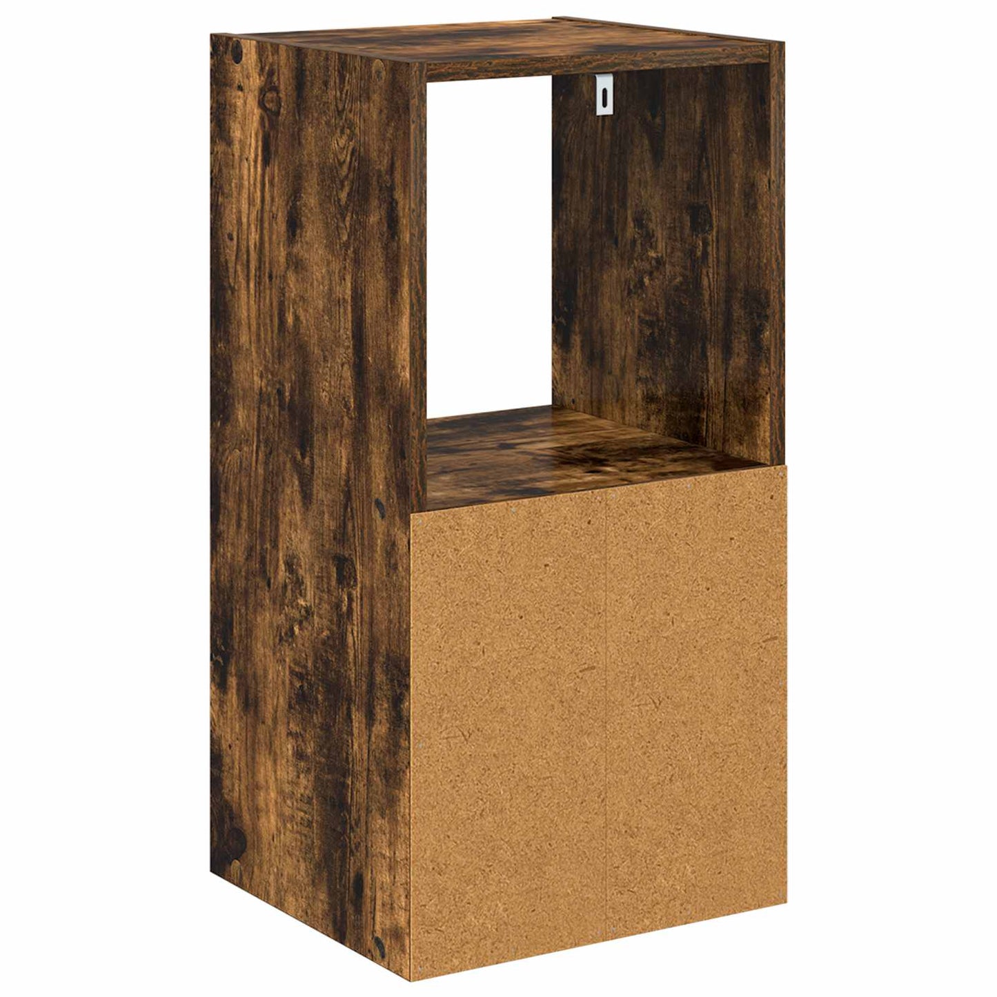 Nattbord 2 pcs Røkt eik 35 x 32 x 68,5 cm Konstruert tre