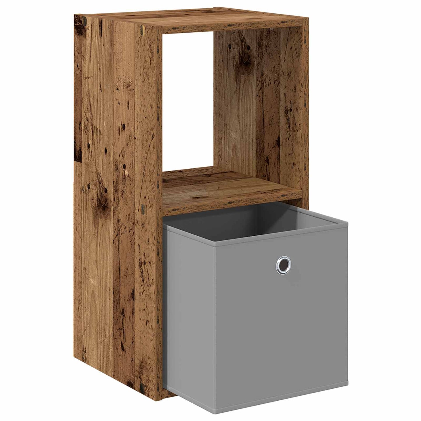 Nattbord 2 pcs Gammelt tre 35 x 32 x 68,5 cm Konstruert tre