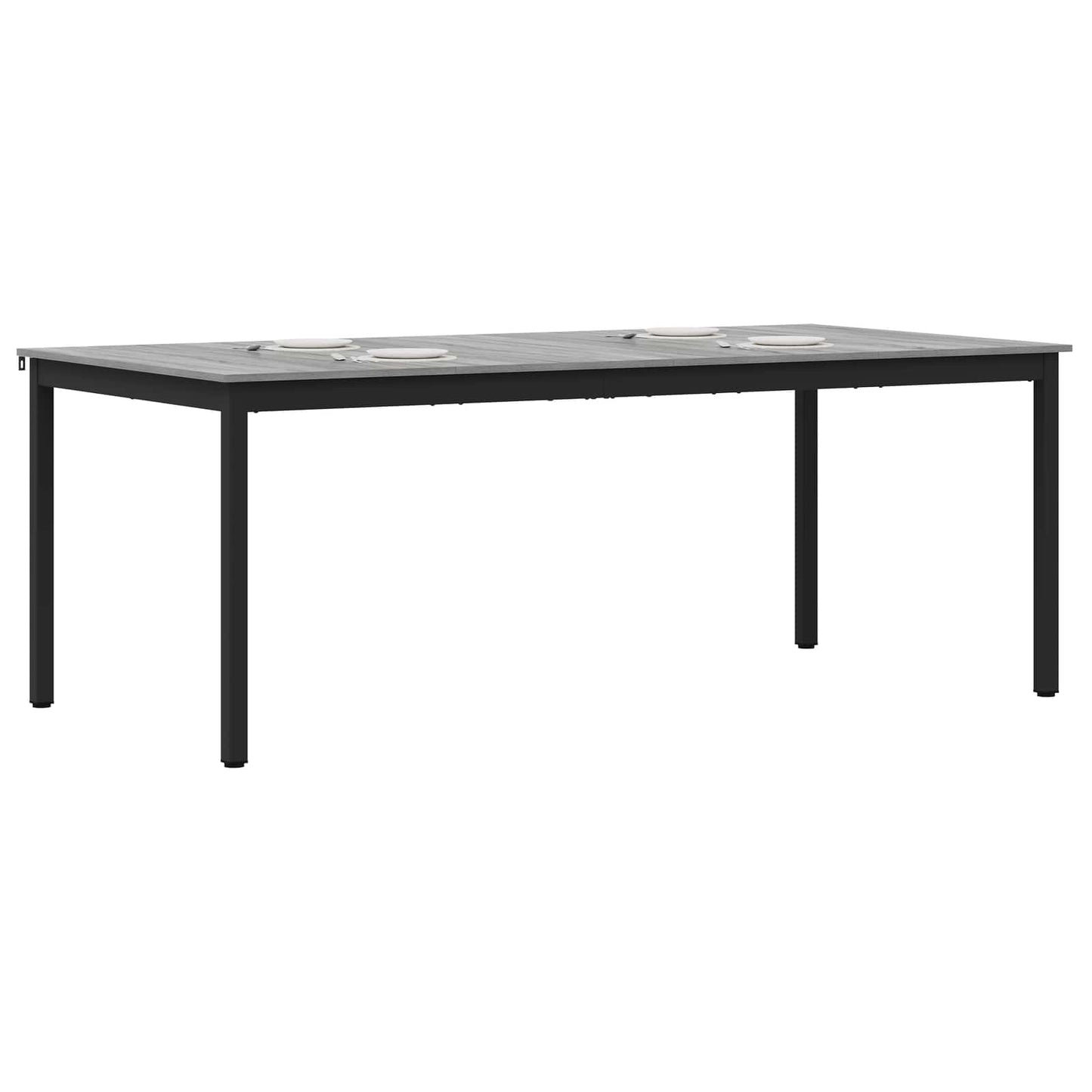 Spisebord 200 x 100 x 75 cm Konstruert tre Rektangulær