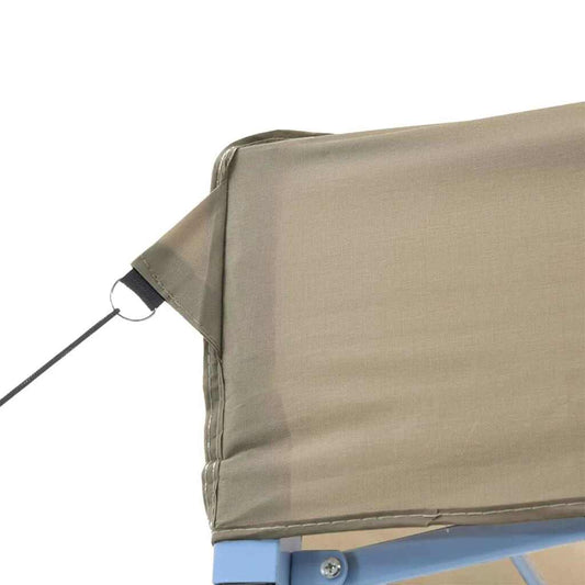 Partytelt Pop-up Gråbrun 580 x 292 x 315 cm Oxford Stoff