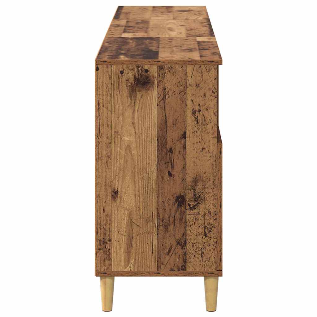 Skap 3 pcs Gamle tre 60 x 35 x 70 cm Konstruert tre