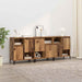 Skap 3 pcs Gamle tre 60 x 35 x 70 cm Konstruert tre vidaXL