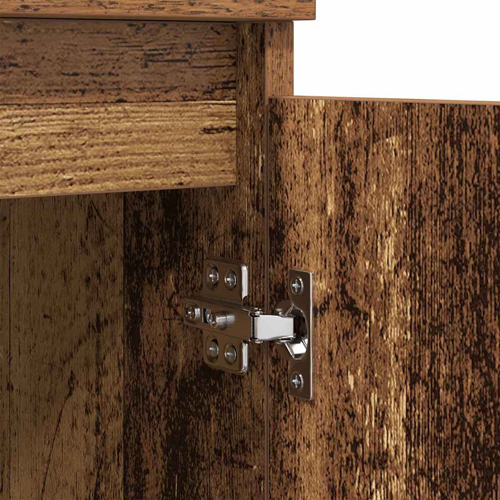 Skap 2 pcs Gamle tre 60 x 35 x 70 cm Konstruert tre