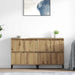 Skap 2 pcs Artisan Eik 60 x 35 x 70 cm Konstruert tre