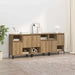 Skap 3 pcs Artisan Eik 60 x 35 x 70 cm Konstruert tre