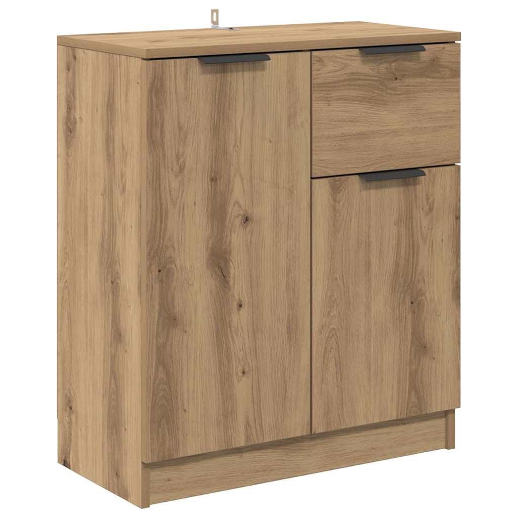 Skap 2 pcs Artisan Eik 60 x 30 x 70 cm Konstruert tre