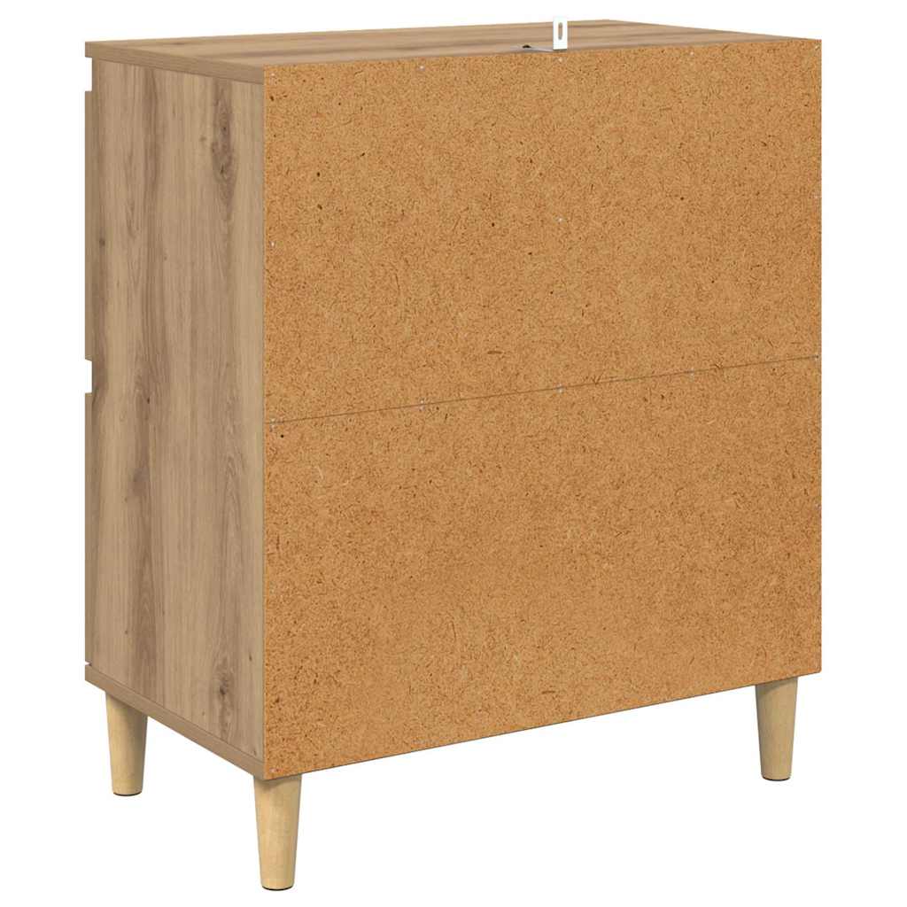Skap 2 pcs Artisan Eik 60 x 35 x 70 cm Konstruert tre
