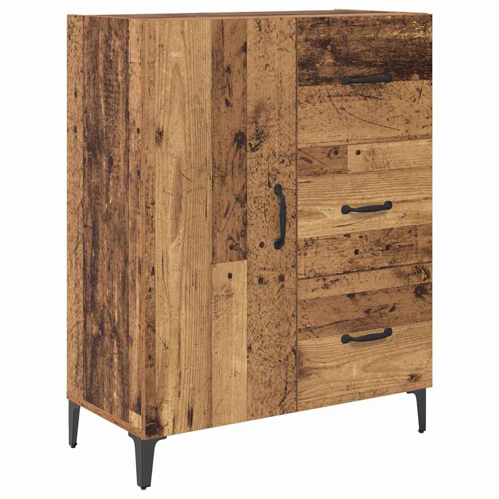 Høyskap Veggmontert Gamle tre 69,5 x 34 x 180 cm Konstruert tre