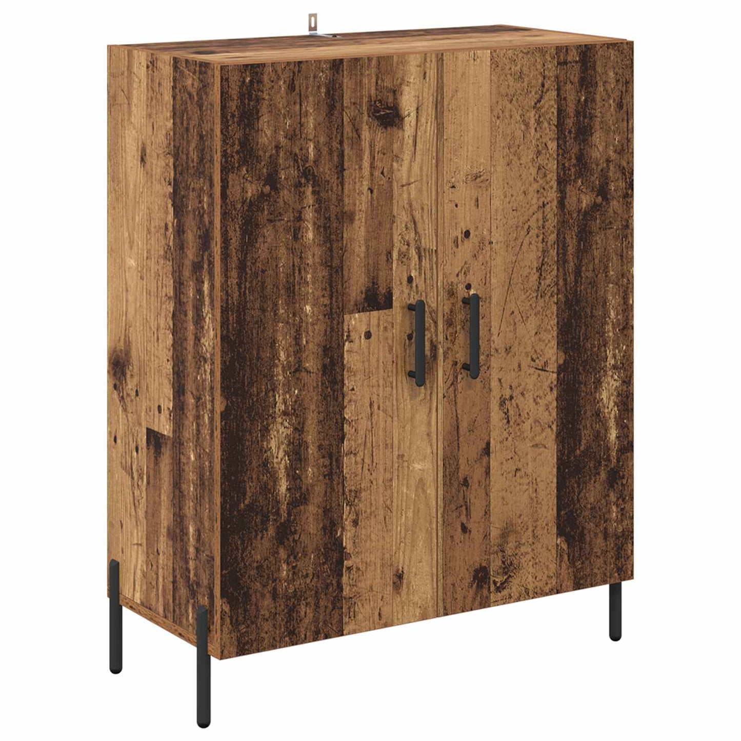 Høyskap Veggmontert Gamle tre 69,5 x 34 x 180 cm Konstruert tre