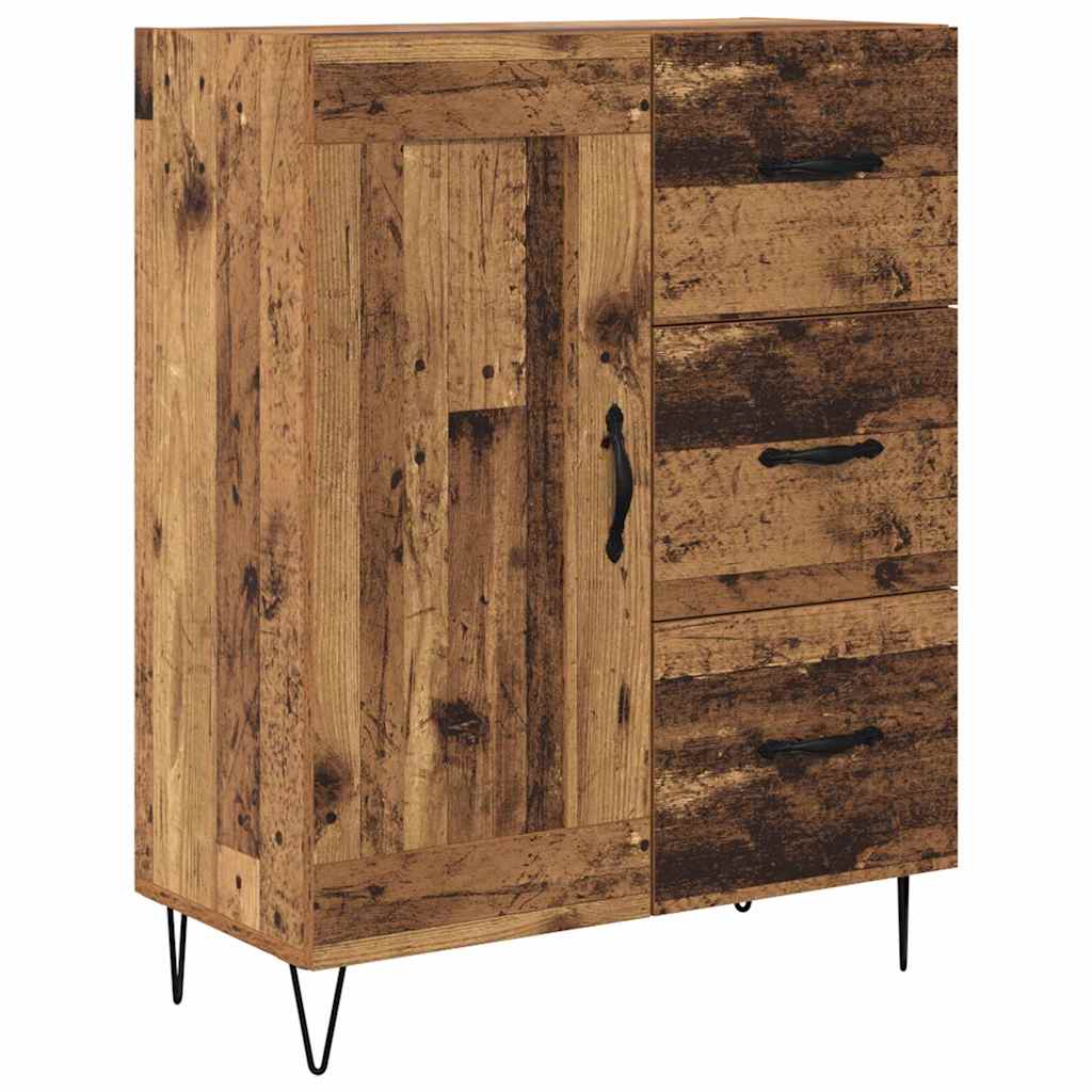Høyskap Gamle tre 69,5 x 34 x 180 cm Konstruert tre