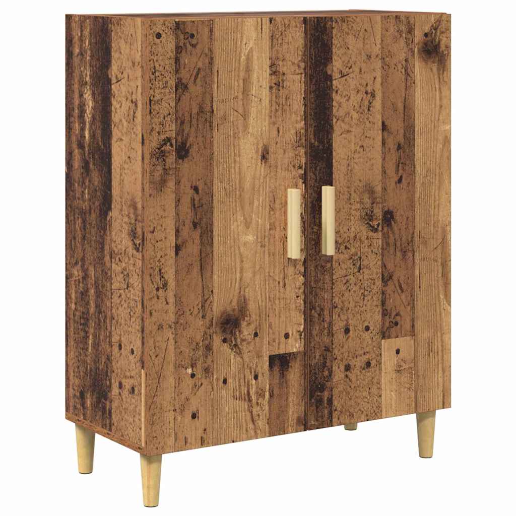 Høyskap Gamle tre 69,5 x 34 x 180 cm Sponplater og glass