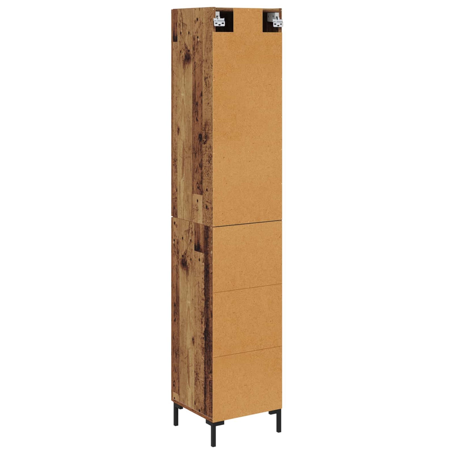 Høyskap Gamle tre 69,5 x 34 x 180 cm Konstruert tre
