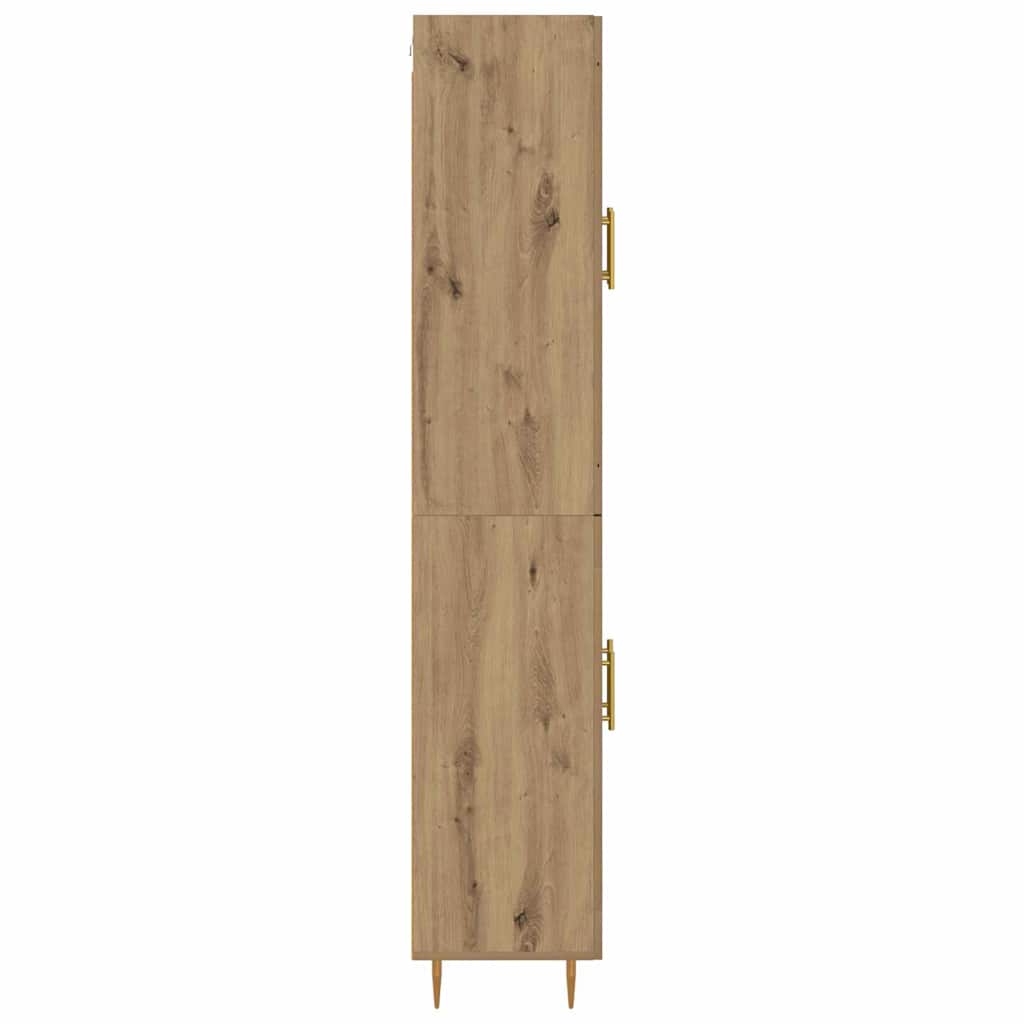 Høyskap Artisan Eik 69,5 x 34 x 180 cm Konstruert tre