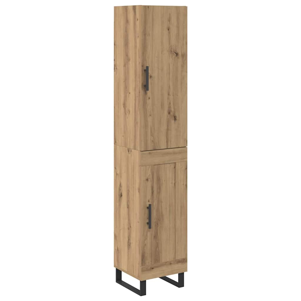 Høyskap Artisan Eik 34,5 x 34 x 180 cm Konstruert tre