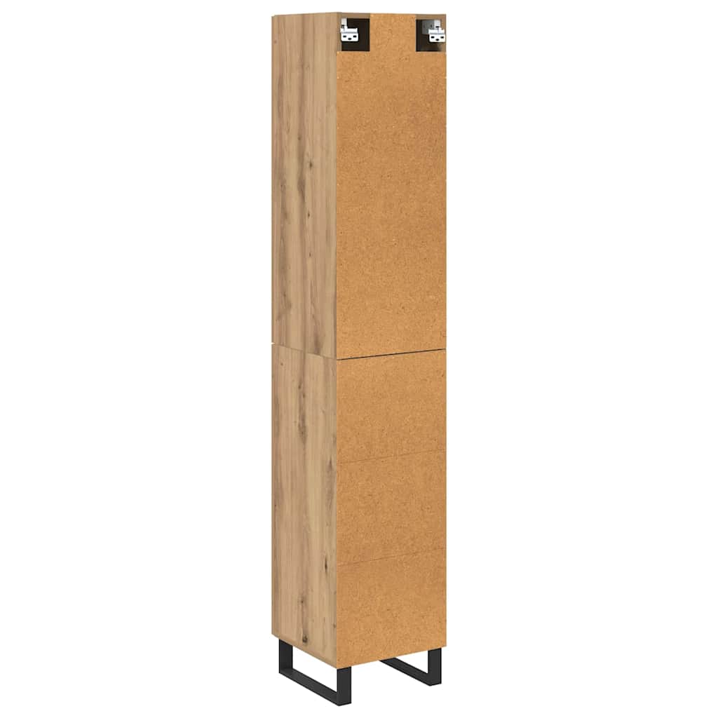 Høyskap Artisan Eik 34,5 x 34 x 180 cm Konstruert tre