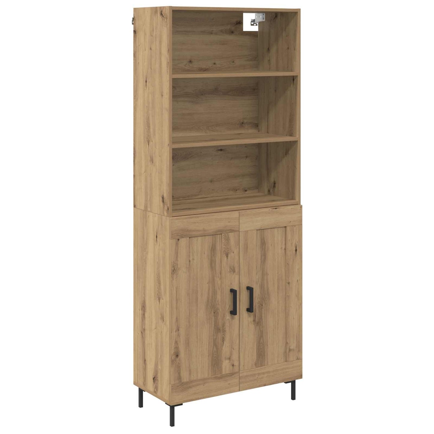 Høyskap Artisan Eik 69,5 x 34 x 180 cm Konstruert tre