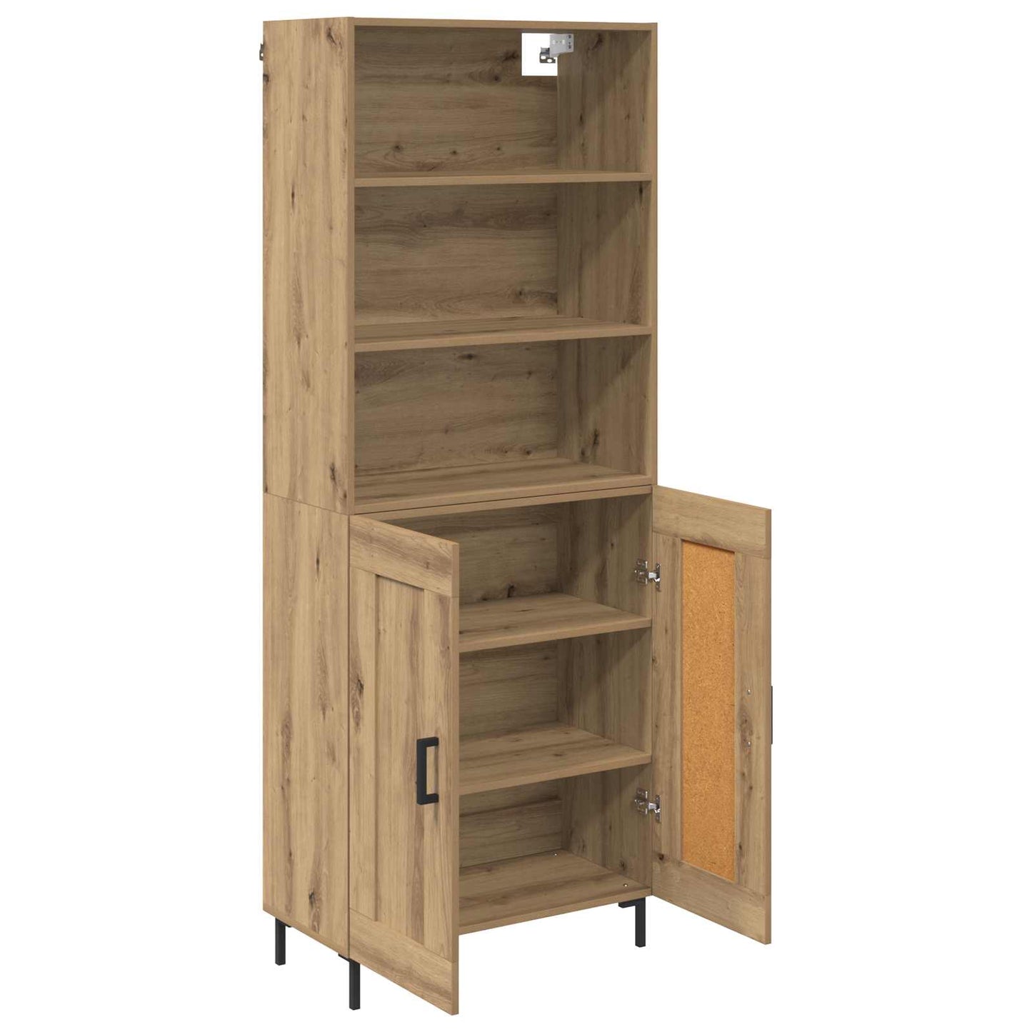 Høyskap Artisan Eik 69,5 x 34 x 180 cm Konstruert tre