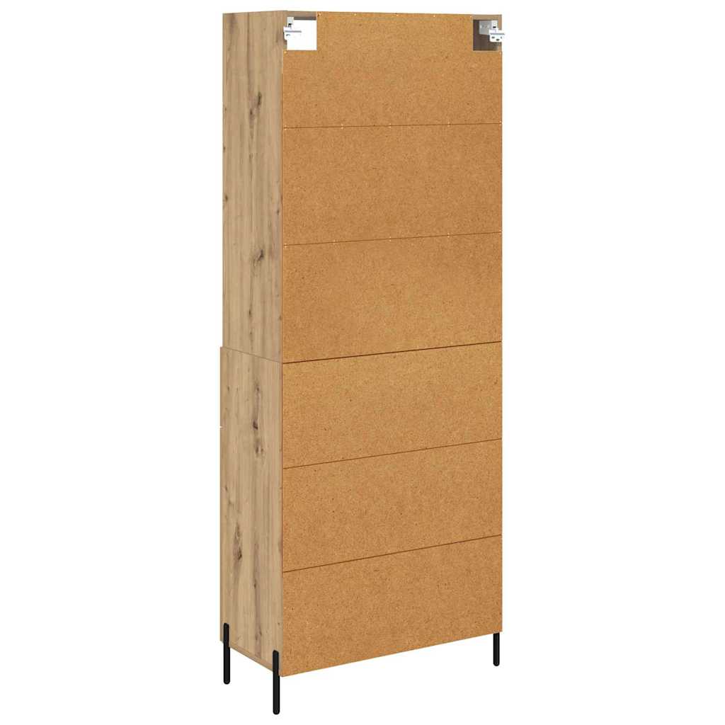 Høyskap Artisan Eik 69,5 x 32,5 x 180 cm Konstruert tre