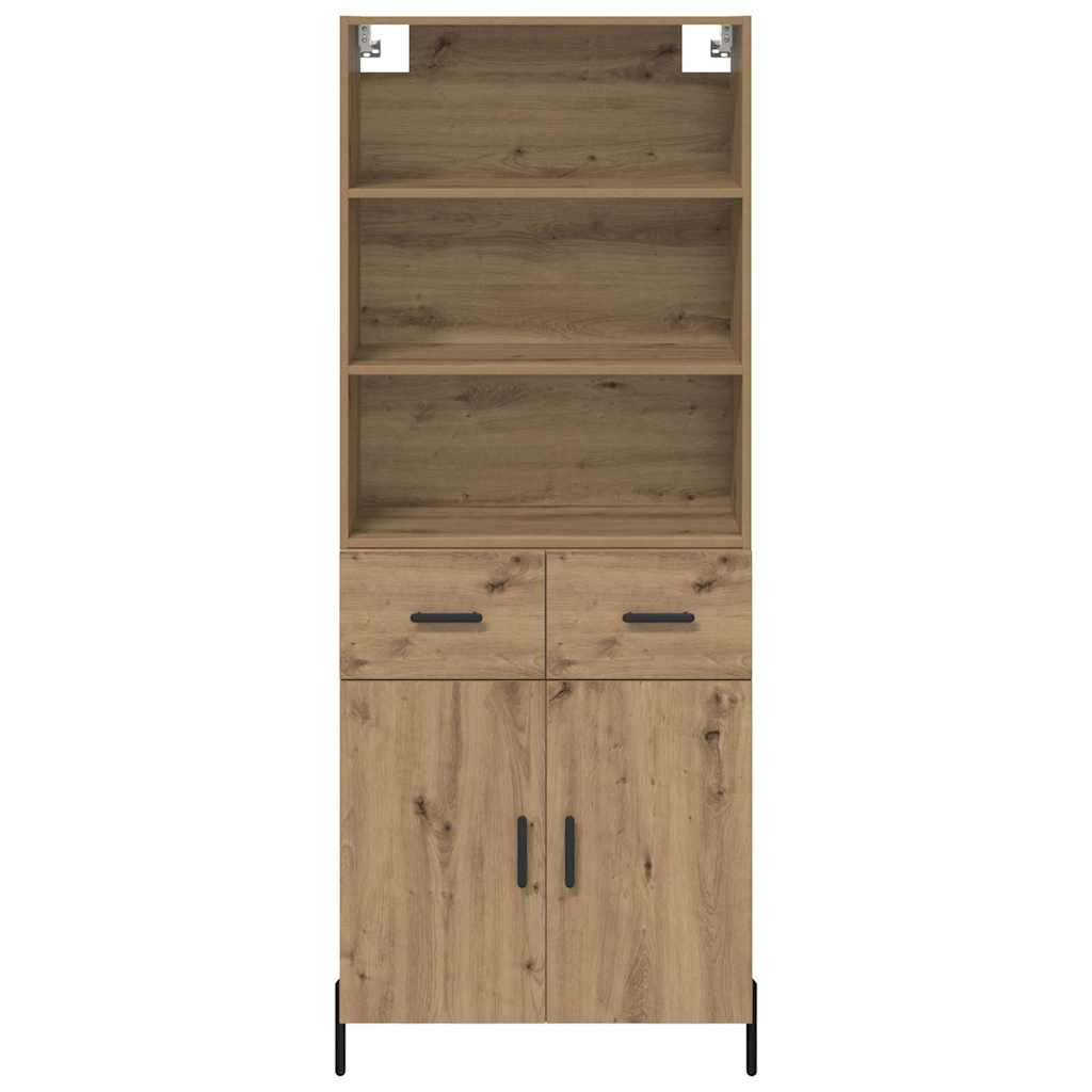 Høyskap Artisan Eik 69,5 x 32,5 x 180 cm Konstruert tre