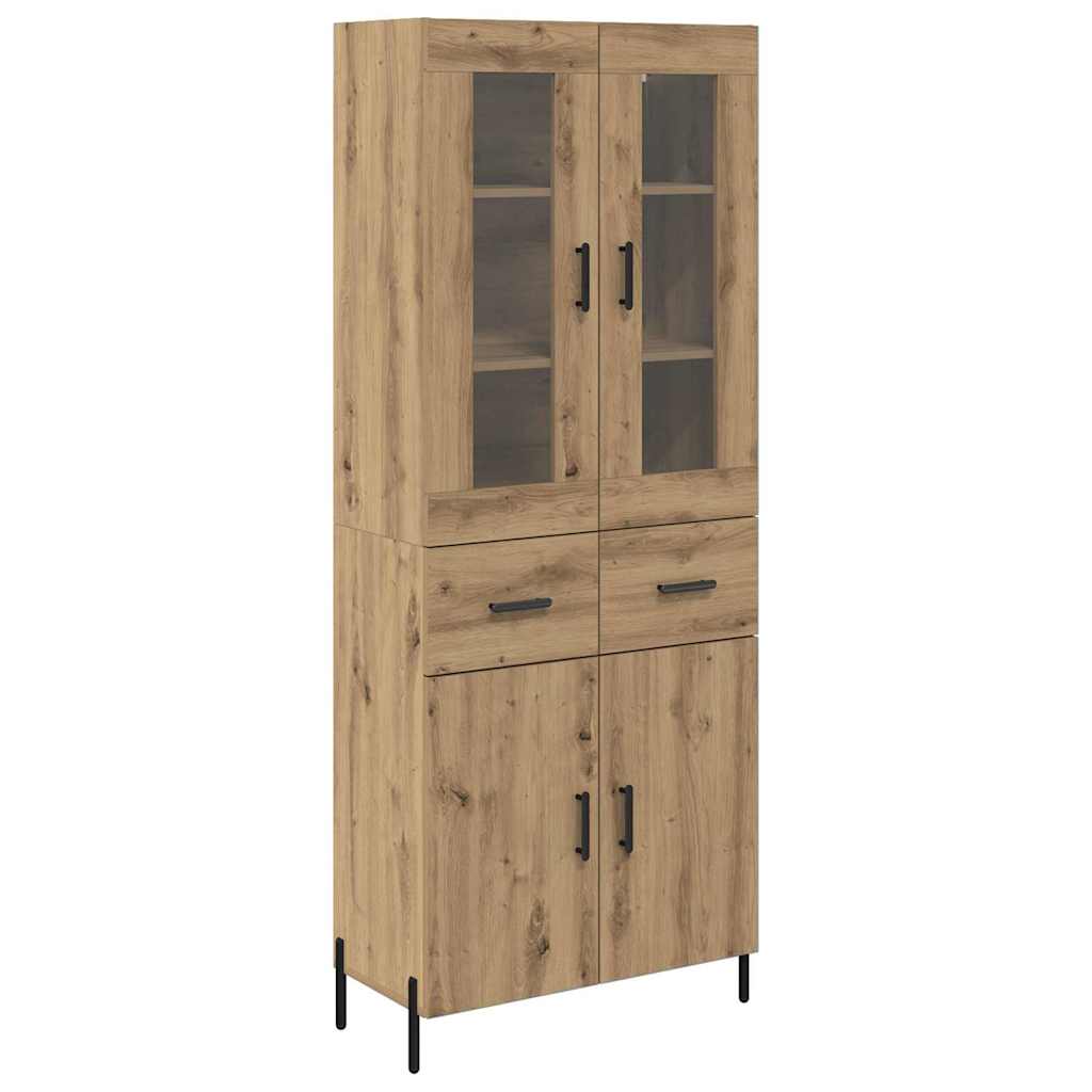 Høyskap Artisan Eik 69,5 x 34 x 180 cm Konstruert tre