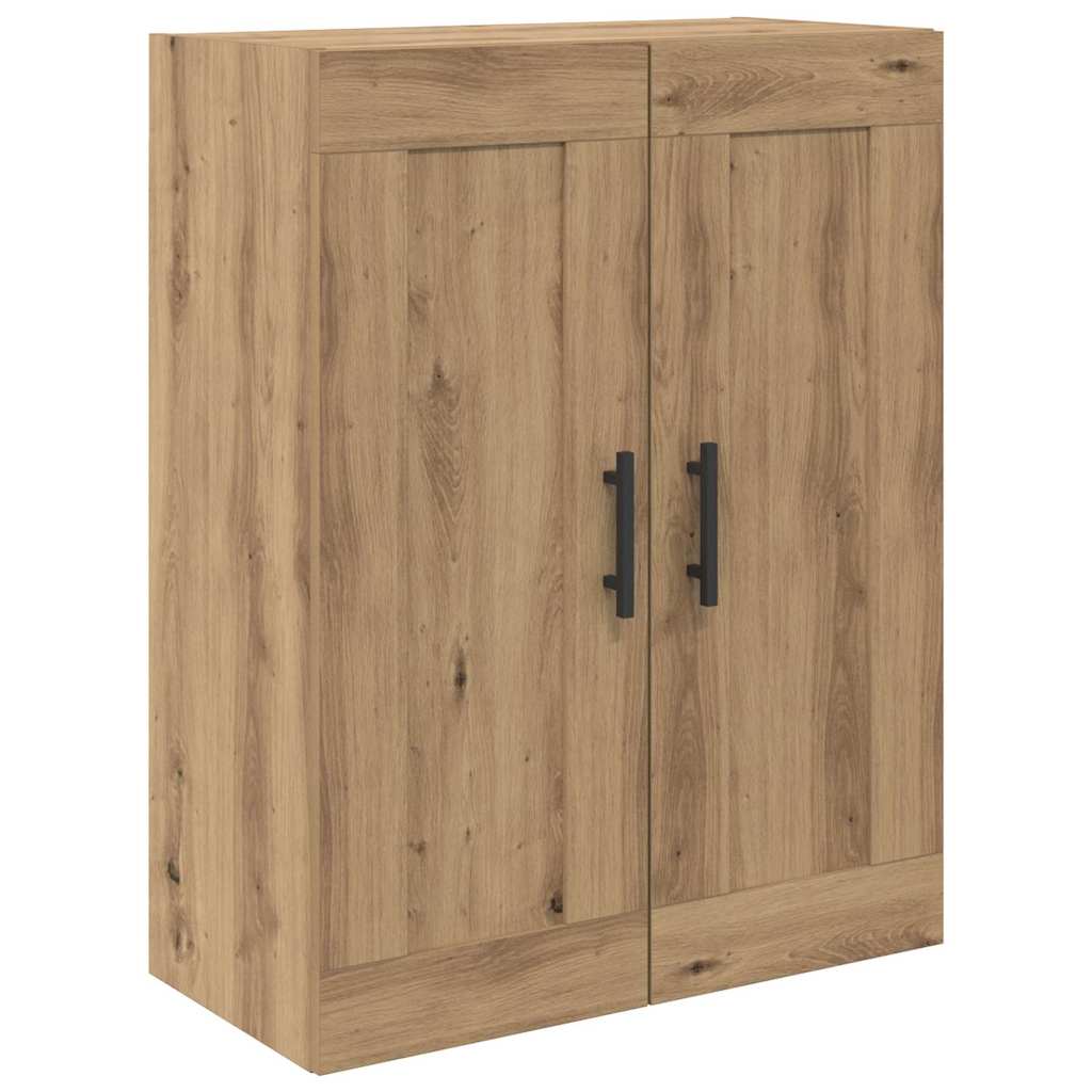 Høyskap med skuff Artisan Eik 69,5 x 34 x 180 cm Konstruert tre