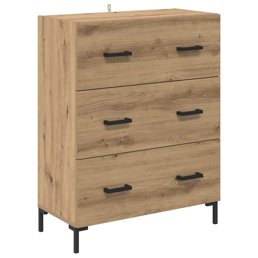 Høyskap 2 stk. Artisan Eik 69,5 x 34 x 180 cm Konstruert tre