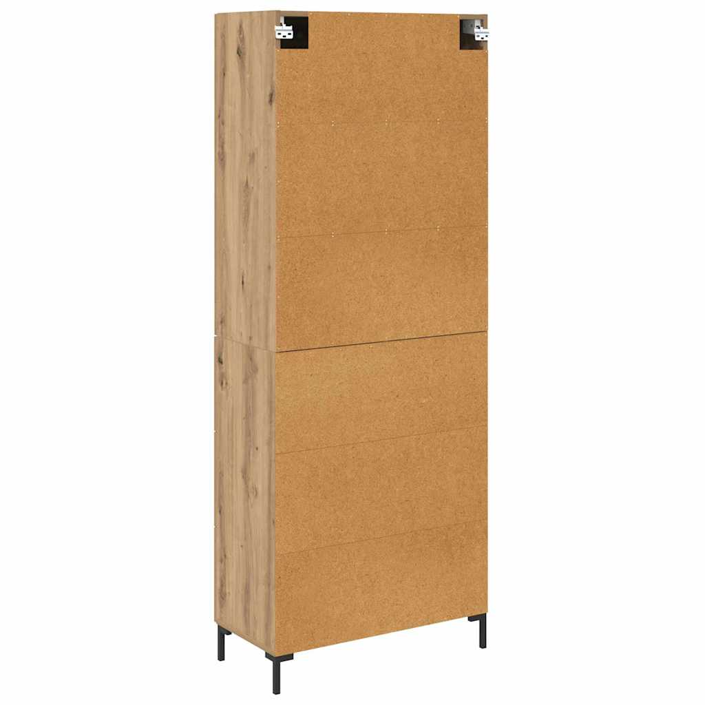 Høyskap 2 stk. Artisan Eik 69,5 x 34 x 180 cm Konstruert tre