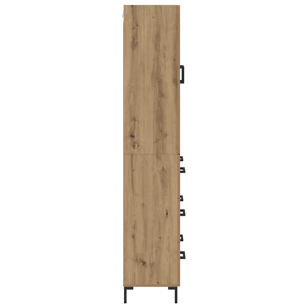 Høyskap 2 stk. Artisan Eik 69,5 x 34 x 180 cm Konstruert tre