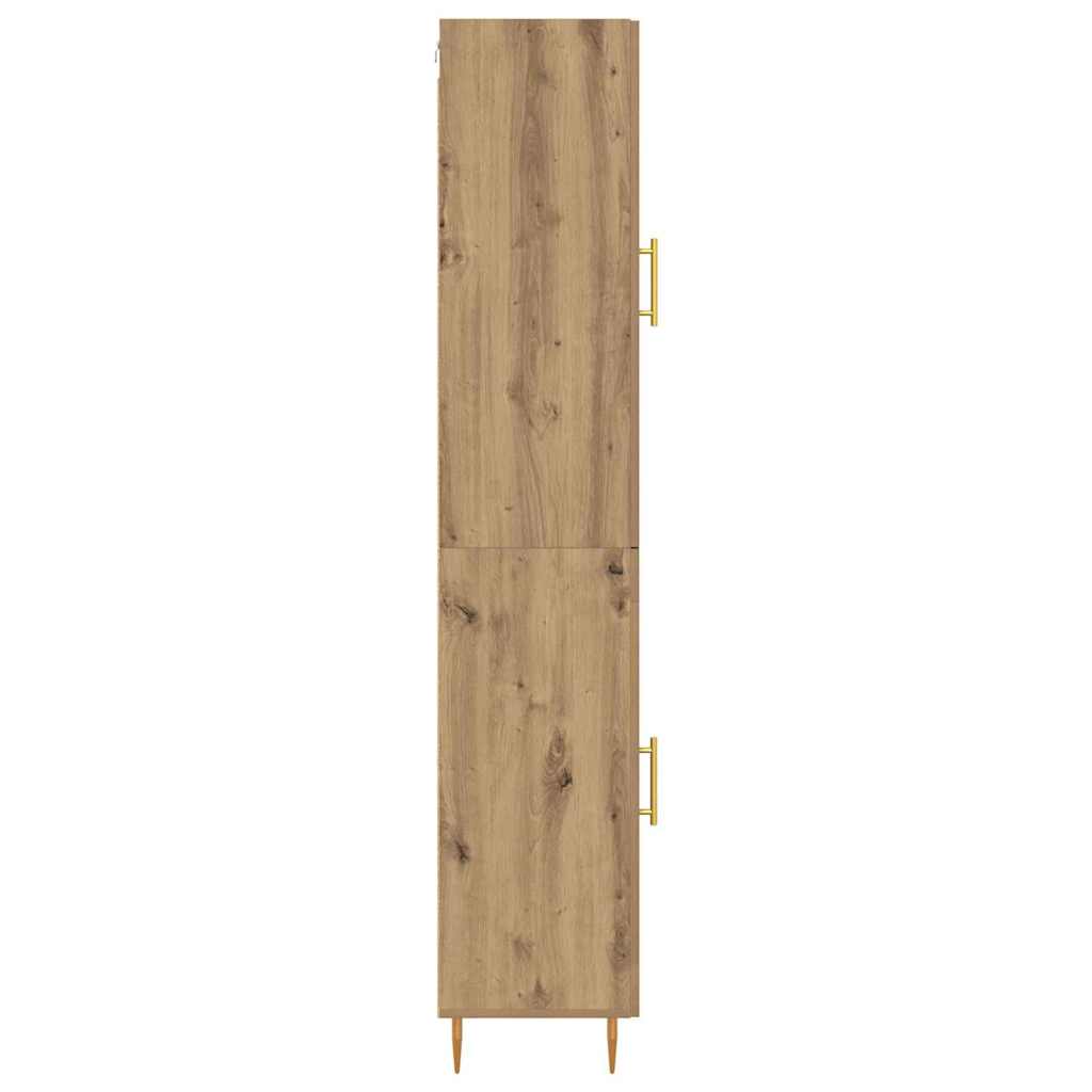 Høyskap 2 pcs Artisan Eik 34,5 x 34 x 180 cm Konstruert tre