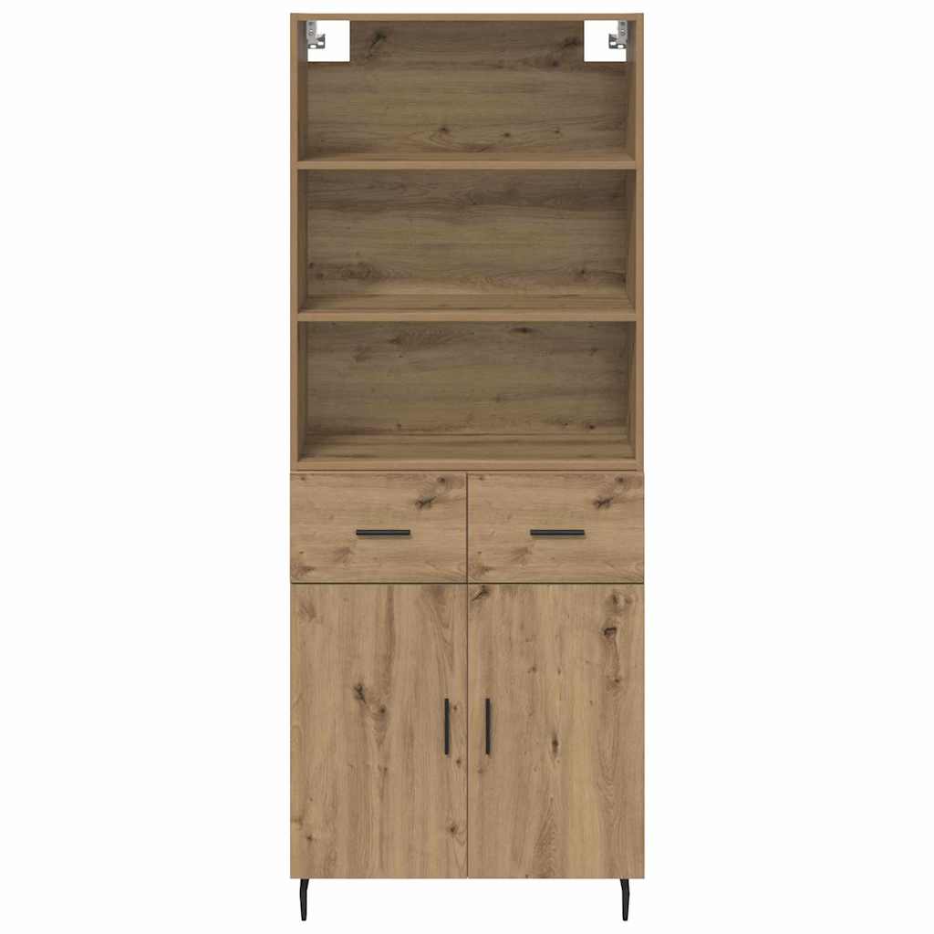 Høyskap 2 pcs Artisan Eik 69,5 x 32,5 x 180 cm Konstruert tre