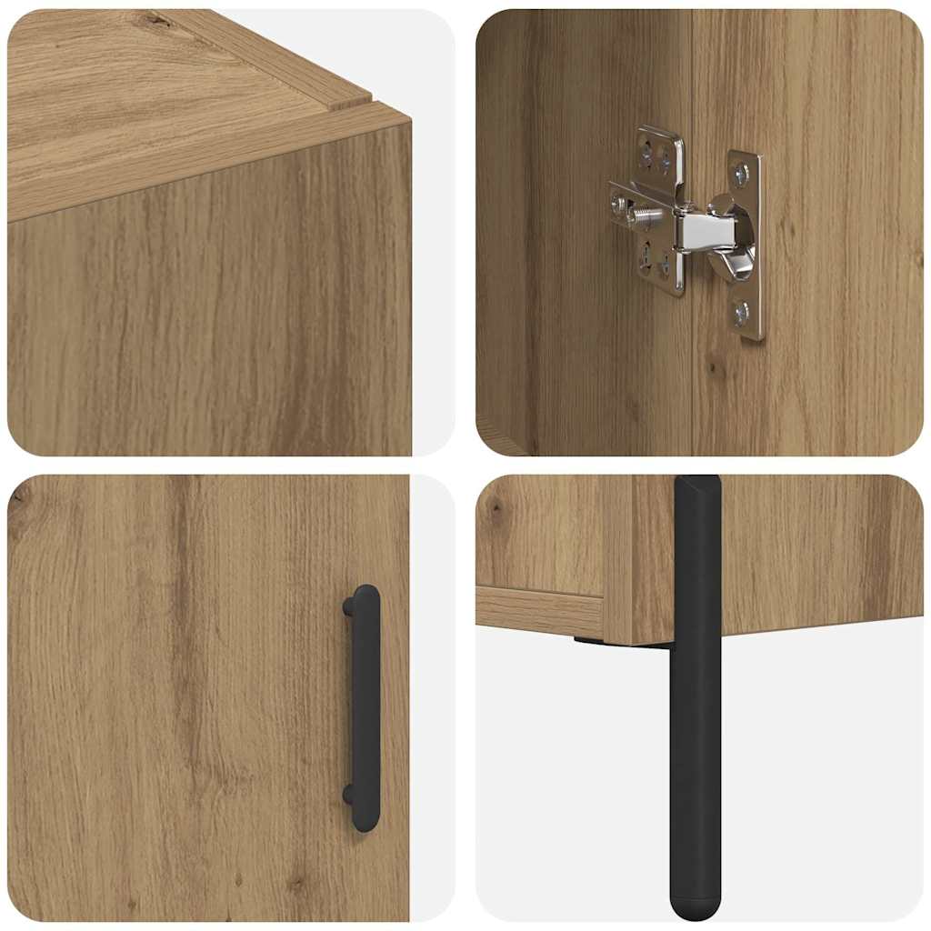 Høyskap Artisan Eik 69,5 x 34 x 180 cm Konstruert tre