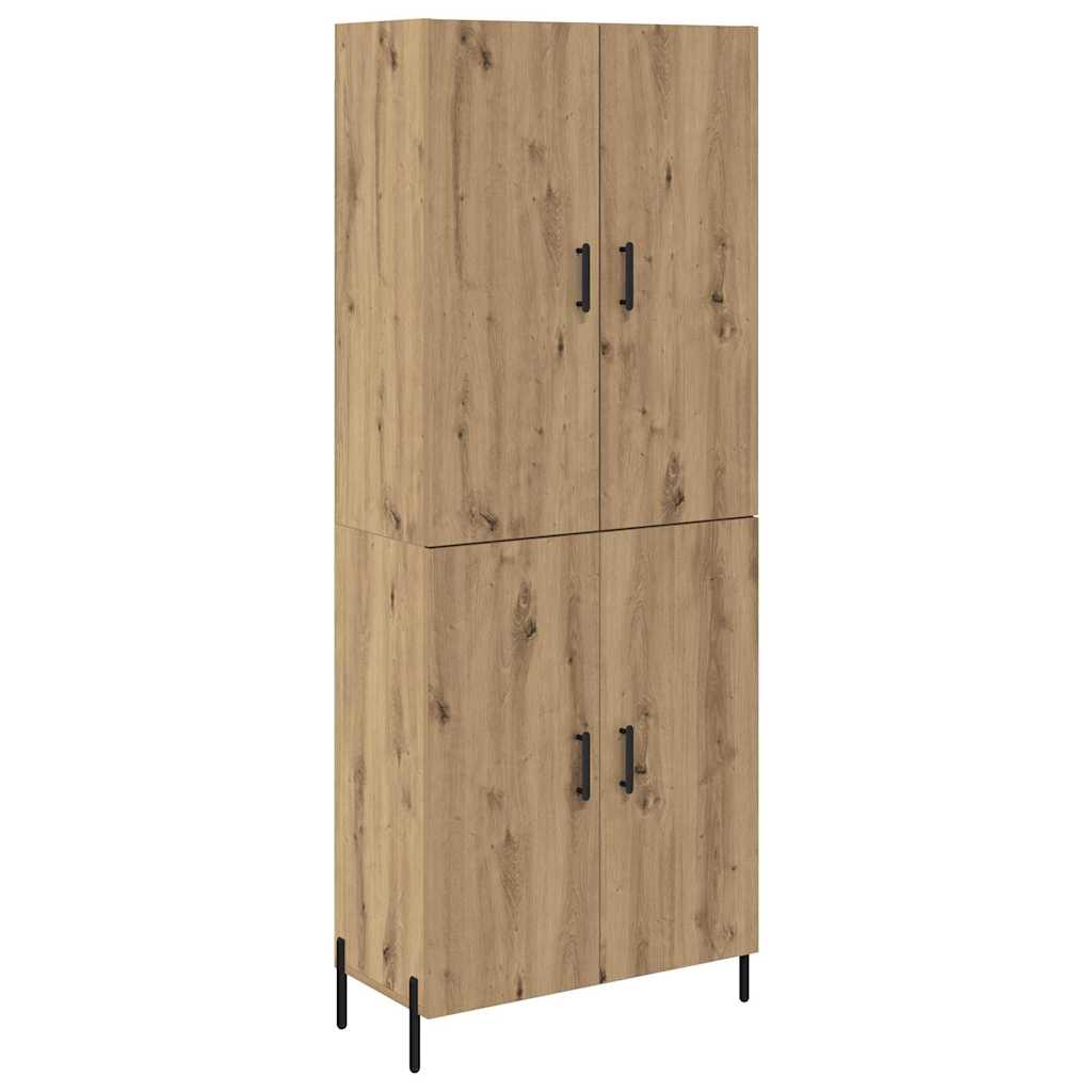 Høyskap Artisan Eik 69,5 x 34 x 180 cm Konstruert tre