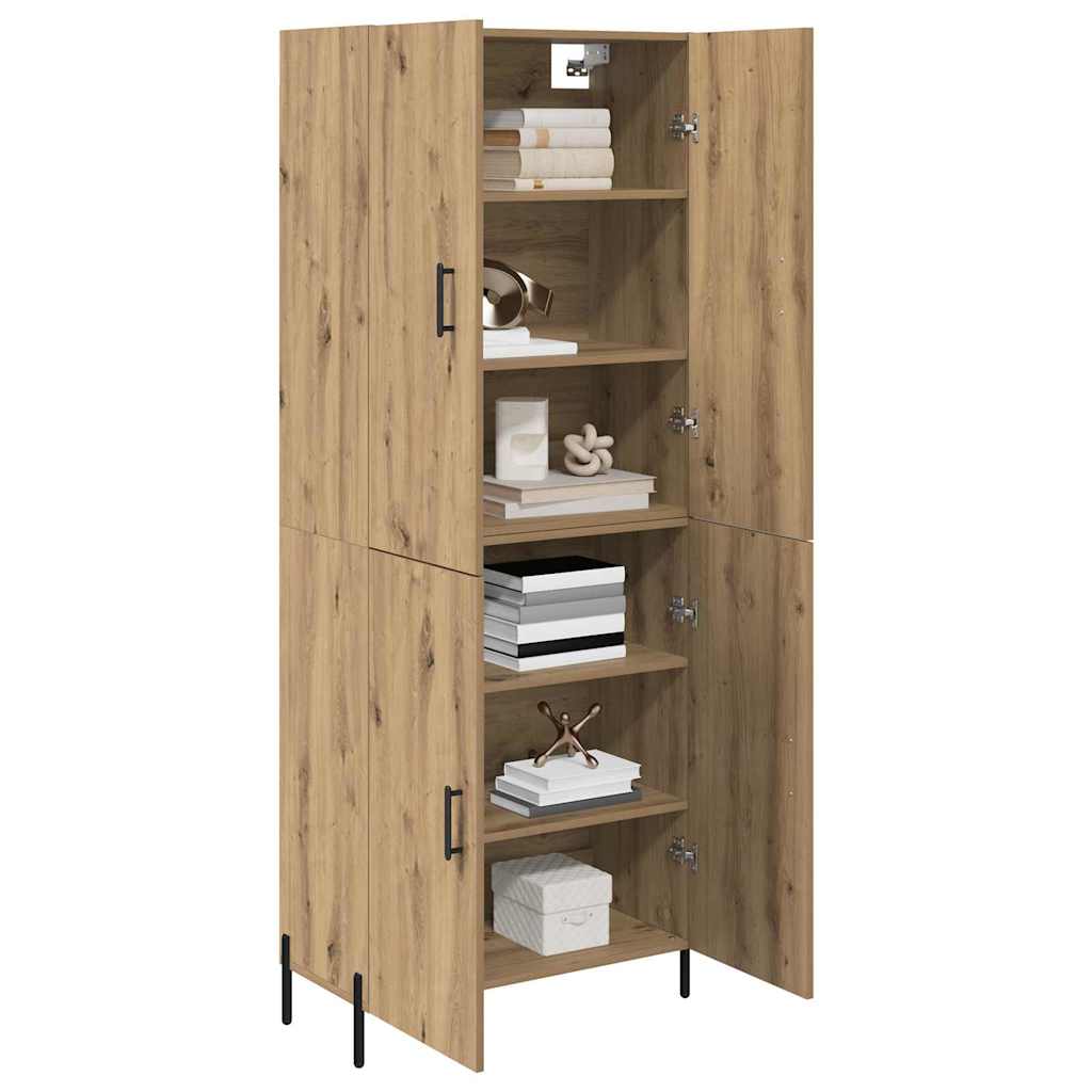 Høyskap Artisan Eik 69,5 x 34 x 180 cm Konstruert tre