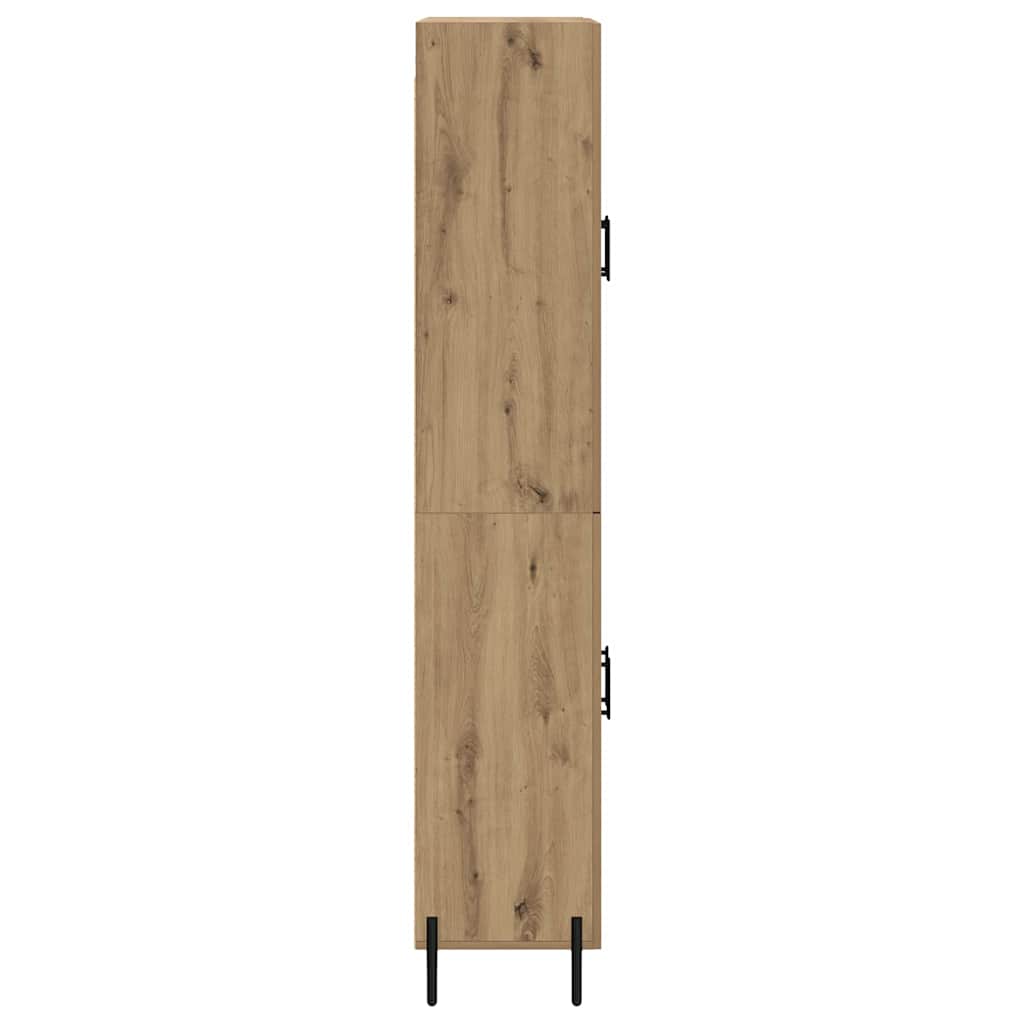 Høyskap Artisan Eik 69,5 x 34 x 180 cm Konstruert tre