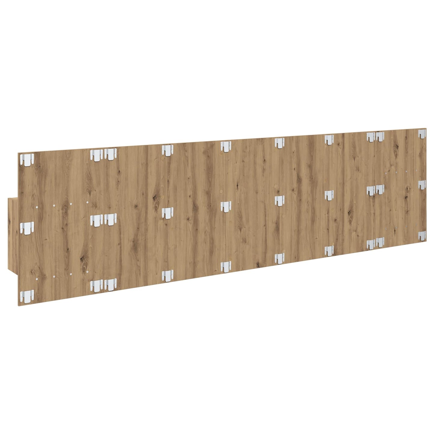 Hodegjerde Med Skap 3 pcs Artisan Eik Konstruert tre