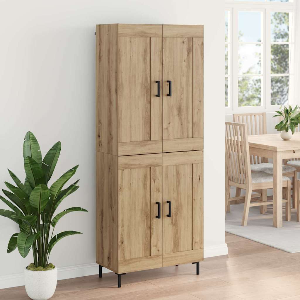 Høyskap 2 stk. Artisan Eik 69,5 x 34 x 180 cm Konstruert tre