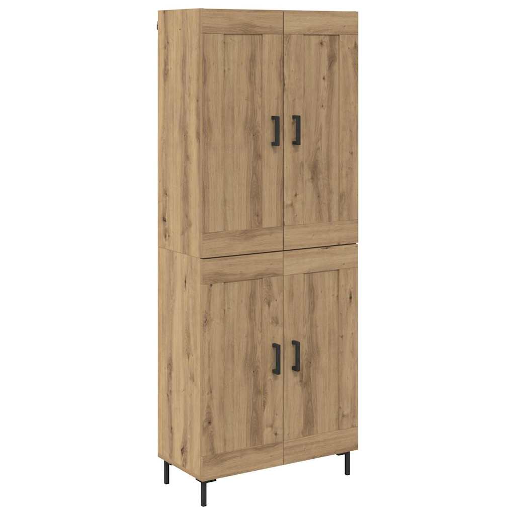 Høyskap 2 stk. Artisan Eik 69,5 x 34 x 180 cm Konstruert tre