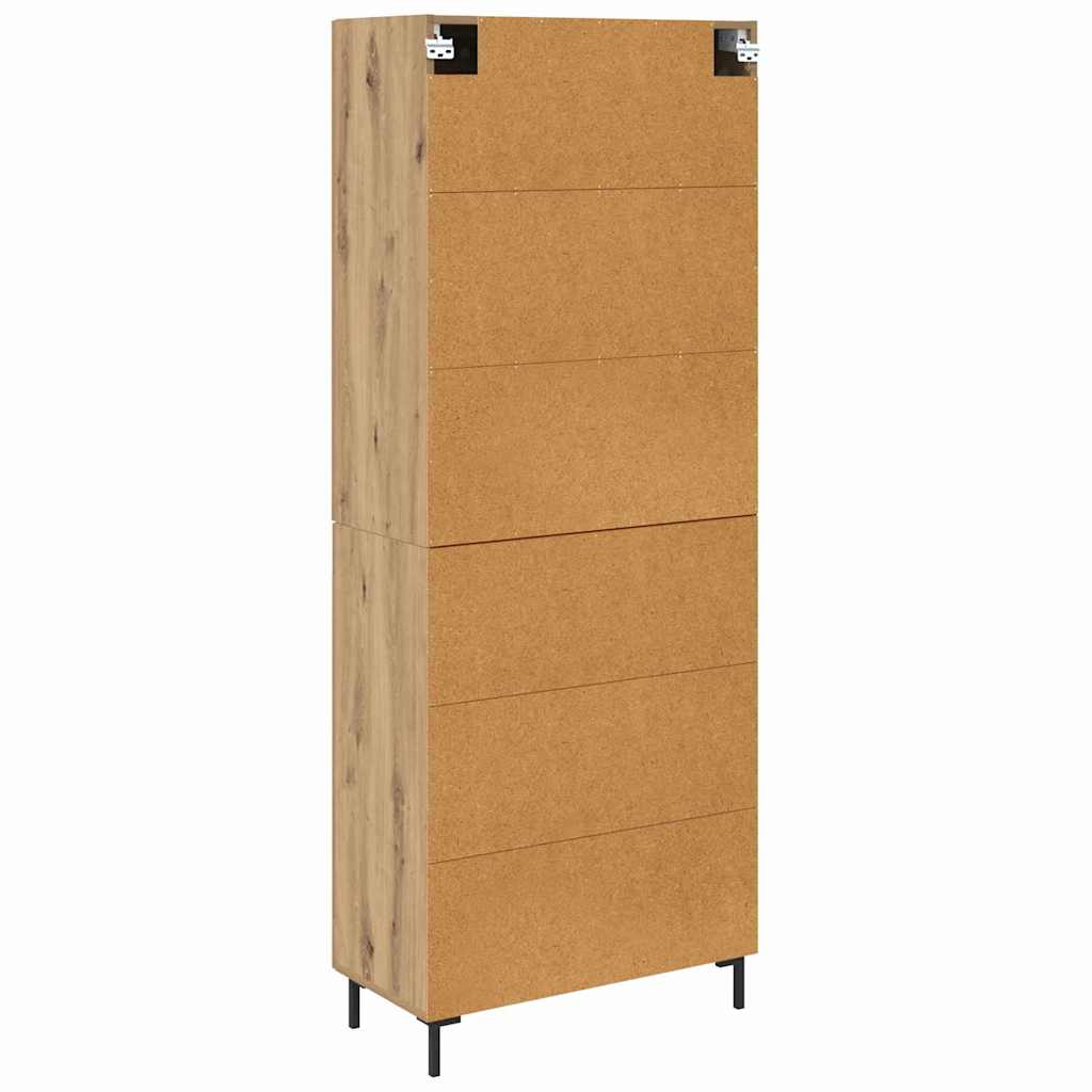 Høyskap 2 stk. Artisan Eik 69,5 x 34 x 180 cm Konstruert tre
