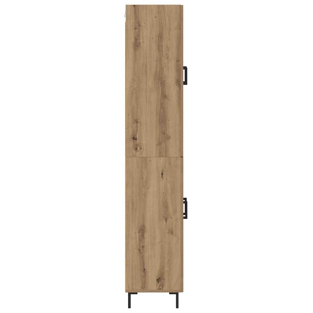 Høyskap 2 stk. Artisan Eik 69,5 x 34 x 180 cm Konstruert tre