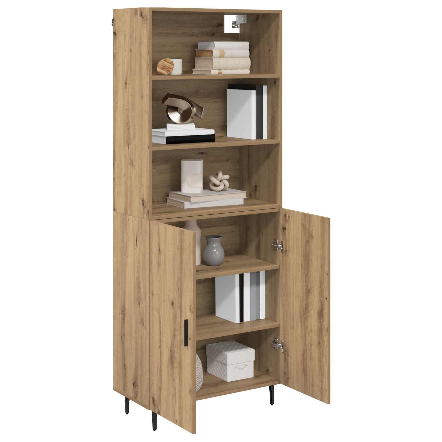 Høyskap 2 pcs Artisan Eik 69,5 x 32,5 x 180 cm Konstruert tre