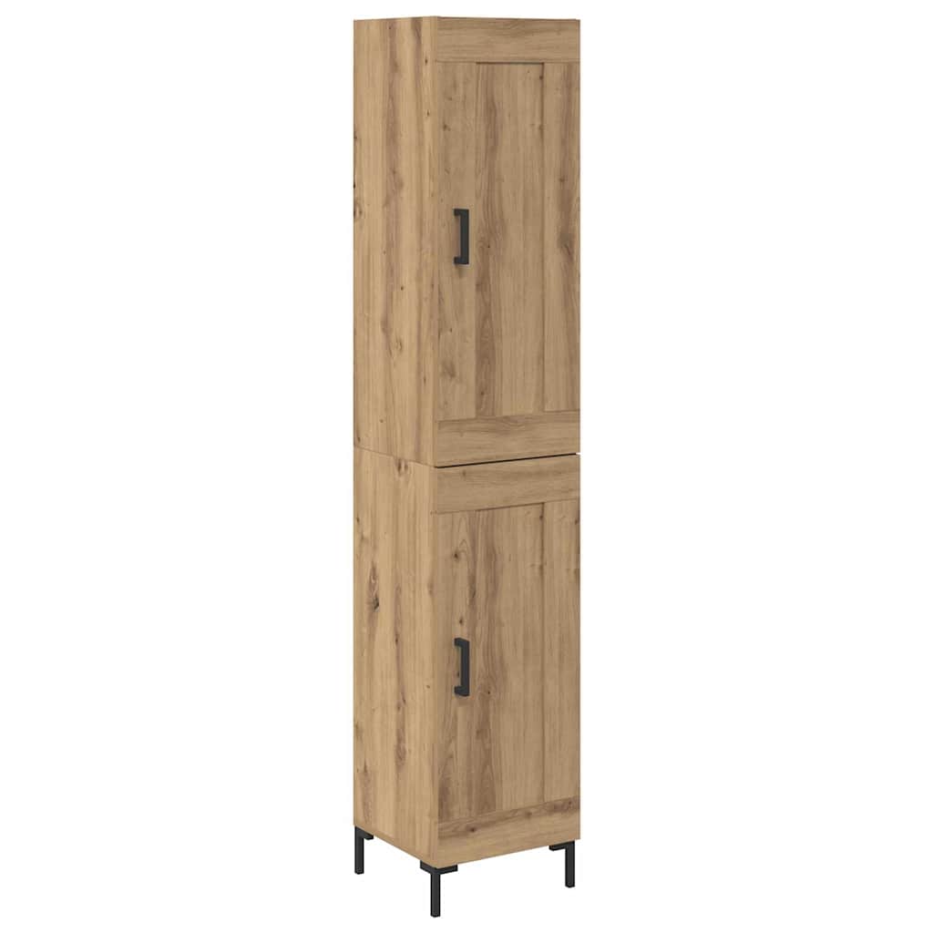 Høyskap Artisan Eik 34,5 x 34 x 180 cm Konstruert tre