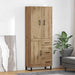 Høyskap med skuff 2 pcs Artisan Eik 69,5 x 34 x 180 cm