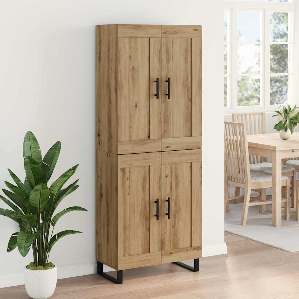 Høyskap Artisan Eik 69,5 x 34 x 180 cm Konstruert tre