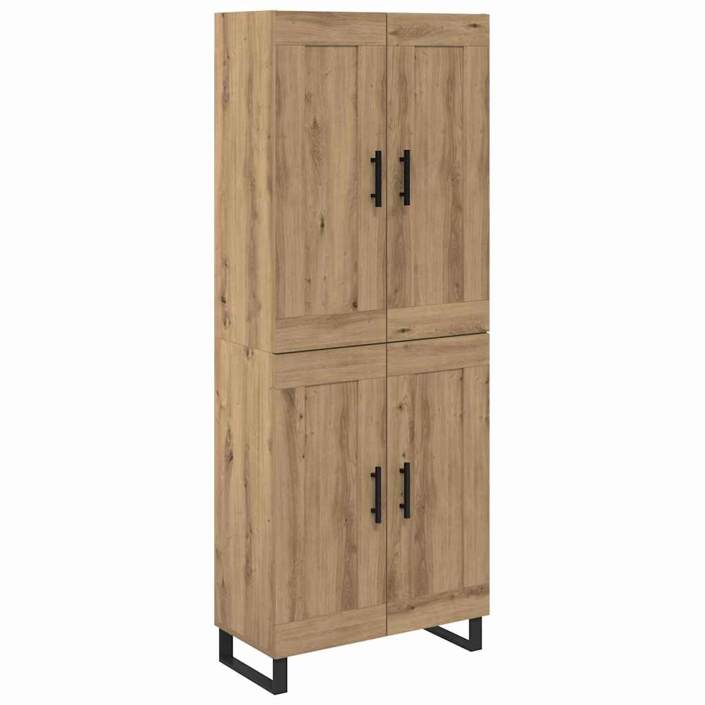 Høyskap Artisan Eik 69,5 x 34 x 180 cm Konstruert tre