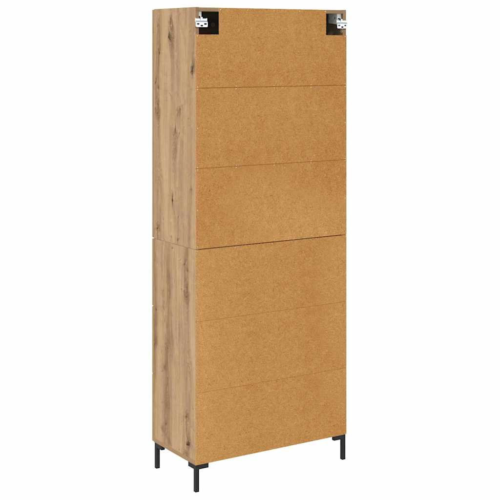 Høyskap 2 stk. Artisan Eik 69,5 x 34 x 180 cm Konstruert tre