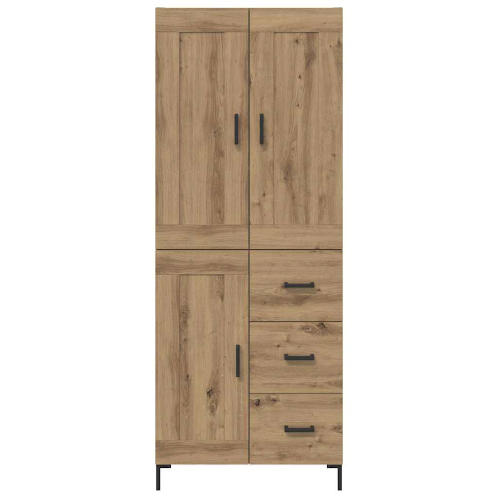 Høyskap 2 stk. Artisan Eik 69,5 x 34 x 180 cm Konstruert tre