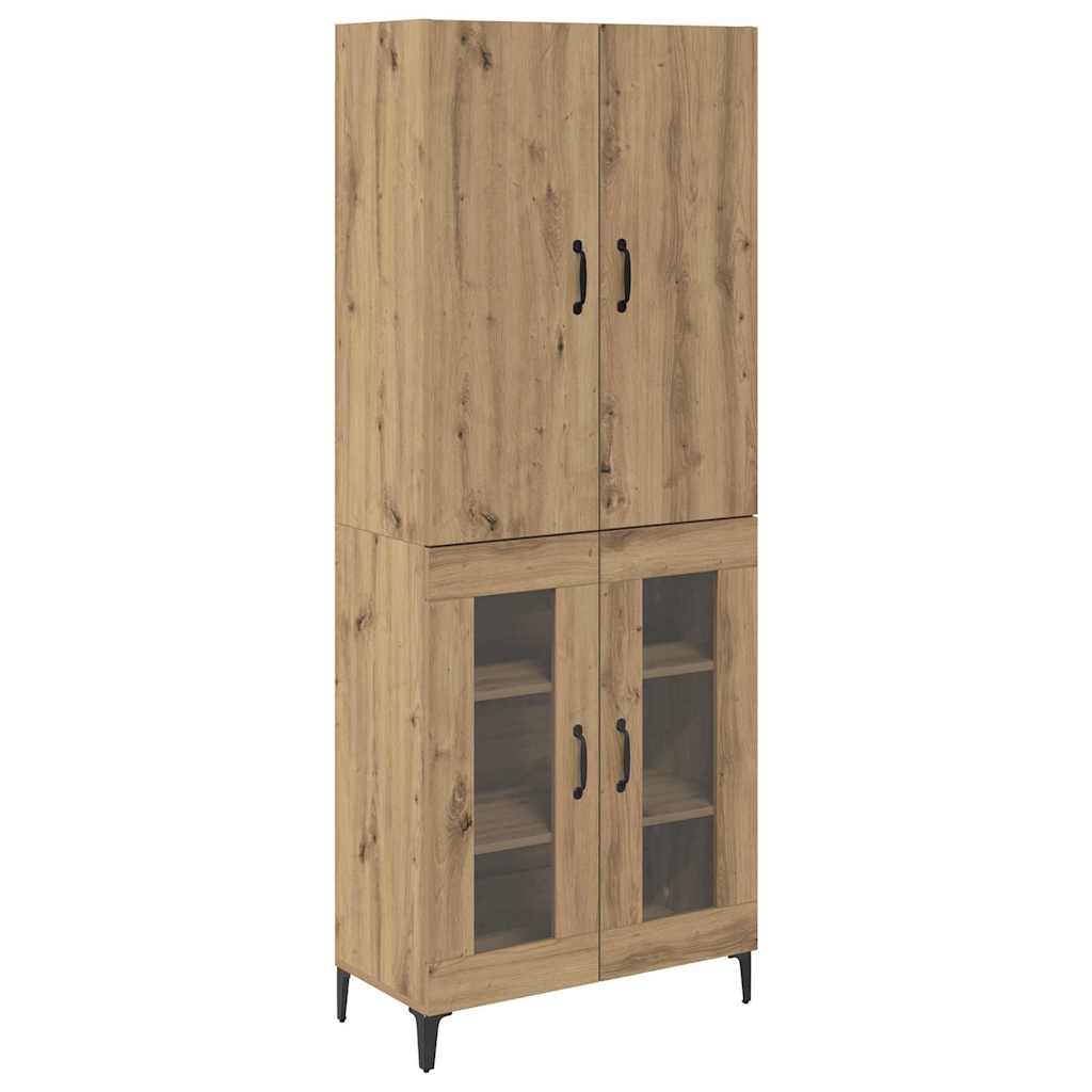 Høyskap Artisan Eik 69,5 x 34 x 180 cm Konstruert tre