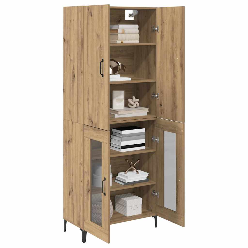 Høyskap Artisan Eik 69,5 x 34 x 180 cm Konstruert tre