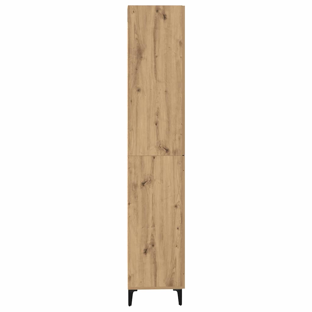 Høyskap Artisan Eik 69,5 x 34 x 180 cm Konstruert tre