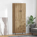 Høyskap 2 pcs Artisan Eik 69,5 x 34 x 180 cm Konstruert tre